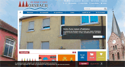 Desktop Screenshot of mairie-morsbach.fr