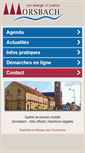 Mobile Screenshot of mairie-morsbach.fr